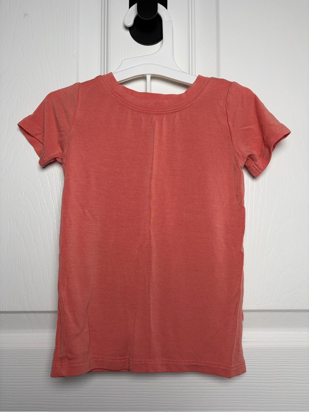 Dream Big Little Co Bamboo Pajama Set 12-18M Rust Short Sleeve